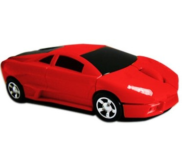 Imagen 1 del producto “Mouse BROBOTIX 400007R - Rojo, 3 botones, USB, 1200 DPI ”