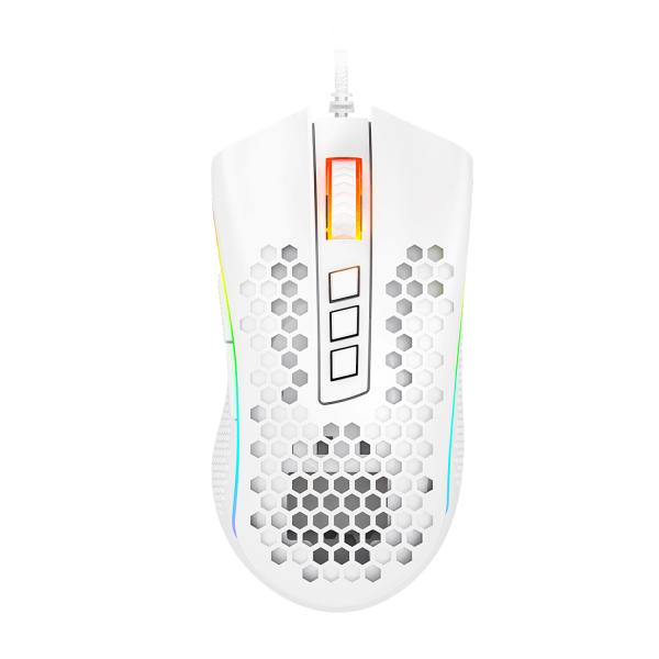 Imagen 1 del producto “Mouse  Redragon Storm Elite White - Juego, Blanco ”