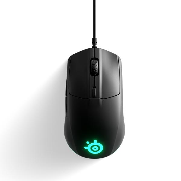 Imagen 1 del producto “Mouse Para Juegos SteelSeries Rival 3. 8.500 CPI. TrueMove Core Sensor óptico. 6 Botones programables. Botones de Disparo divididos - ”