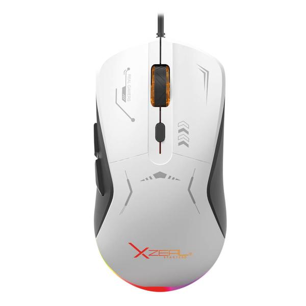 Imagen 1 del producto “Mouse GAMER XST-401 BLANCO-NEGRO. XSAMGA2WB. - ”