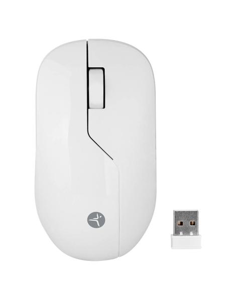 Imagen 1 del producto “Mouse Inalámbrico ARMOR  Recargable TECHZONE color Blanco - 1200 DPI, 3 Botones. ”