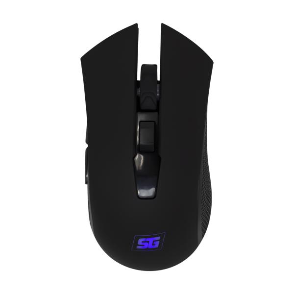 Imagen 1 del producto “Mouse gamer VORAGO START THE GAME MO-600 2 - 400 DPI Inalámbrico, Recargable ”