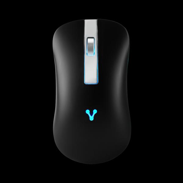 Imagen 1 del producto “Mouse Vorago MO-305-SLIM-BK Slim Led Rgb Inalambrico Recargable Negro - ”
