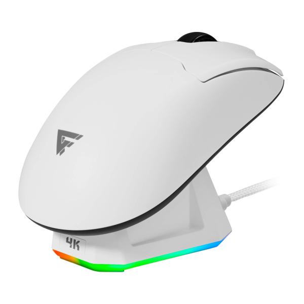 Imagen 1 del producto “Mouse GAME FACTOR MOW800-WH Mouse gamer inalámbrico 4K - ”