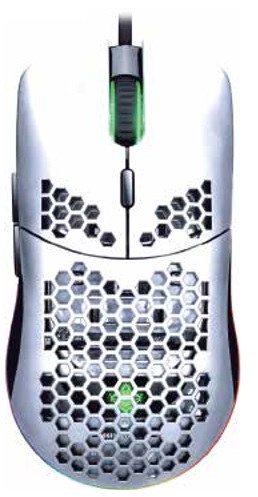 Imagen 1 del producto “YEYIAN - MOUSE GAMER RGB LINKS SERIE 3000, BLANCO, SENSOR OPTICO LASER PIXART 3212DM, RESOLUCION HASTA 200DPI, BOTONES PROGRAMABLES, MOD. YMG-24311 ”