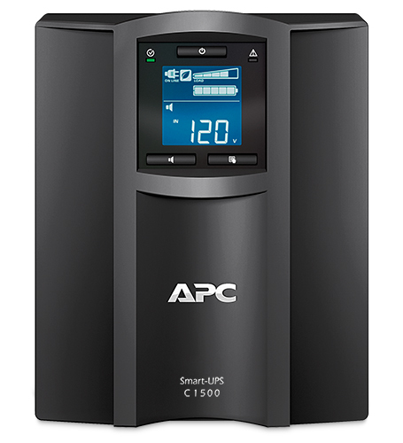 Imagen 1 del producto “No Break Capacidad 1440VA - 900 watts, 120v, 8 APC SMC1500C, 1440 VA, 900 W, 3 h, Negro, Industrial y Oficina ”