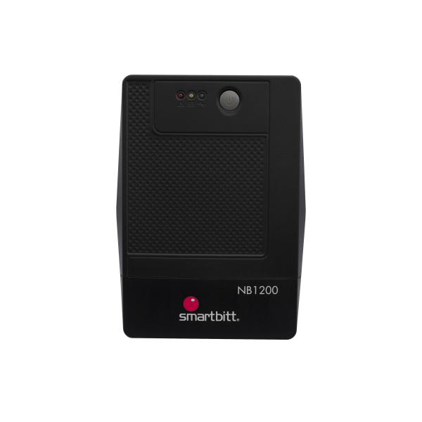 Imagen 1 del producto “No-Break SMARTBITT - 1200 VA, 600 W, Negro, Hogar y Oficina ”