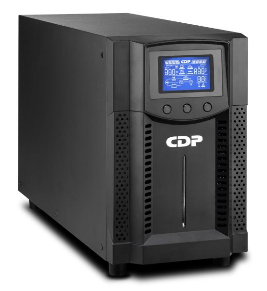 Imagen 1 del producto “No-Break CDP UPO11-3AX 3000VA/3000W FP 1.0 Online UPS Torre - LCD UL, FCC, CE 120 Vac ”