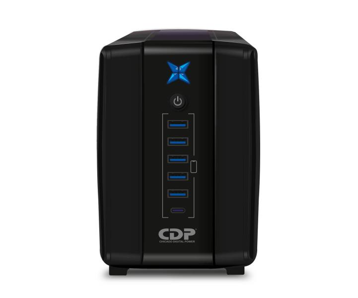Imagen 1 del producto “No-Break CDP R-UPR508 500VA/250W UPS Interactiva AVR 8 Salidas - 300 Julios, 120 Vac ”