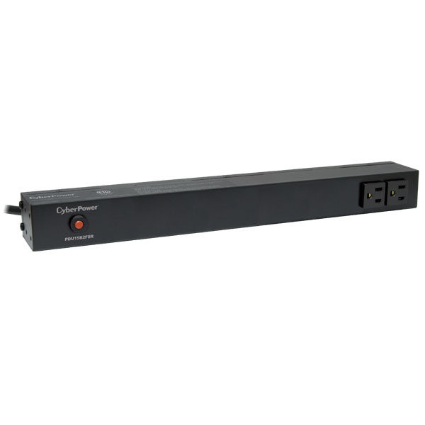 Imagen 1 del producto “No Break Cyberpower PDU15B2F8R BASIC PDU - 15A, 1U, 120V, NEMA 5-15P, 10 NEMA 5-15R ”
