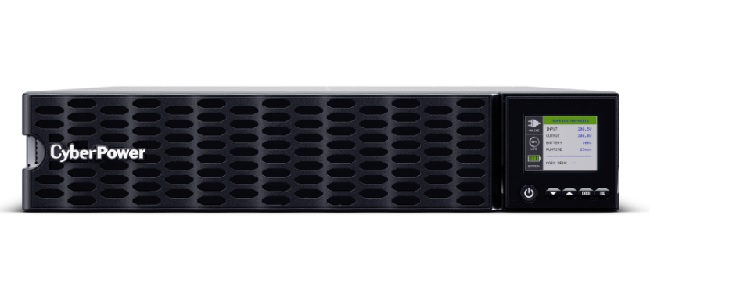 Imagen 1 del producto “No Break Cyberpower OL5KRTHD 5000VA / 5000W - Online Doble Conversión, 200 - 240 Vac / 200 - 240 Vac. Pantalla LCD ”
