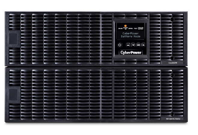 Imagen 1 del producto “No Break Cyberpower OL8KRT 8000VA / 8000W - Online Doble Conversión, 200 - 240 Vac / 200 - 240 Vac. Pantalla LCD ”