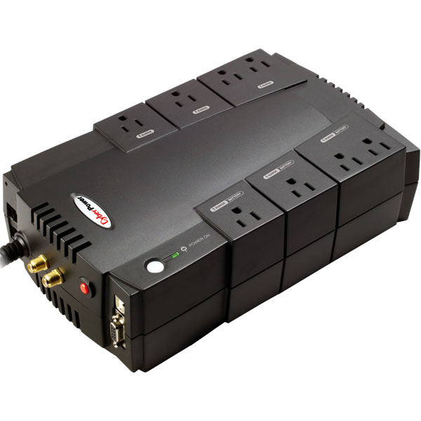 Imagen 1 del producto “No-Break CyberPower - 685 VA, 390 W, 8 h, Hogar y Oficina ”