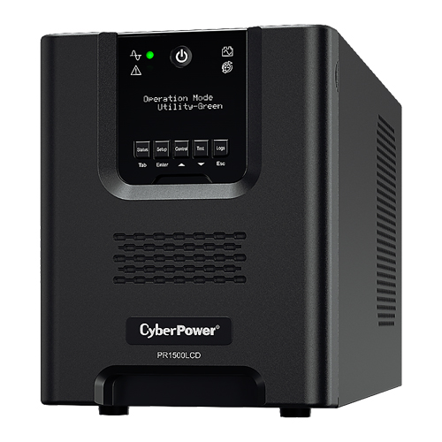 Imagen 1 del producto “No-Break CyberPower PR1500LCD - 1500 VA, 1500W, 8 h, Negro, Industrial ”