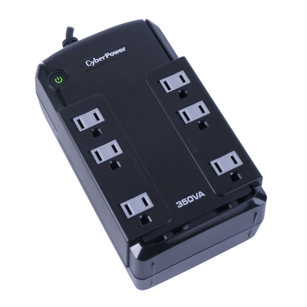 Imagen 1 del producto “No-Break CyberPower - 350 VA, 255 W, 8 h, Negro, Hogar y Oficina ”