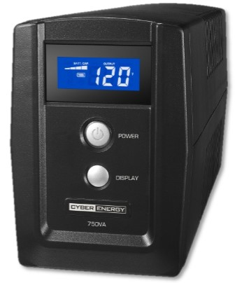 Imagen 1 del producto “No-Break CyberPower OM750ATLCD - 750 VA, 300 W, 8 h, Negro ”