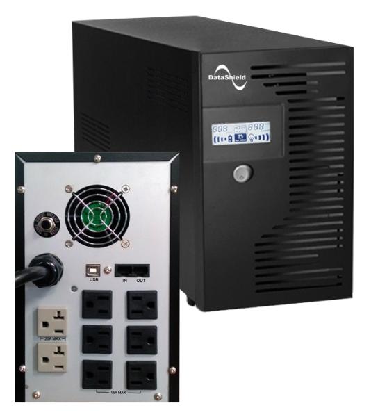 Imagen 1 del producto “No Break KS 3000 LCD  DATASHIELD KS 3000 - 3000 VA, Negro ”