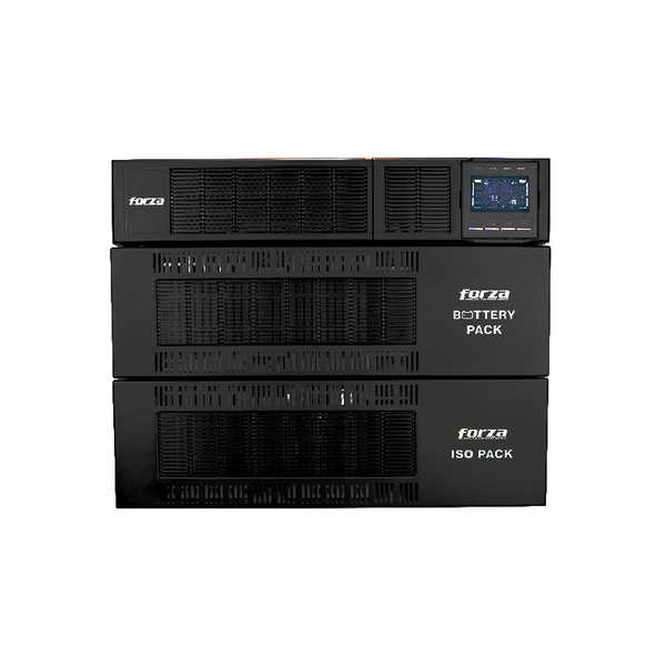 Imagen 1 del producto “UPS Forza 10 - 000VA/10, 000W Doble Conversión Negro Industrial y Oficina ”