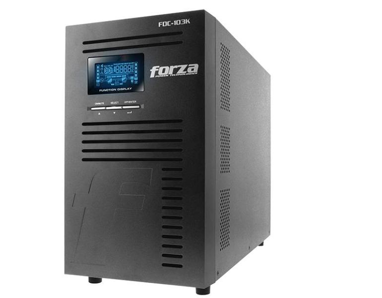 Imagen 1 del producto “UPS Doble Conversión en línea Forza FDC-103K con capacidad de 3000VA/3000W - ”