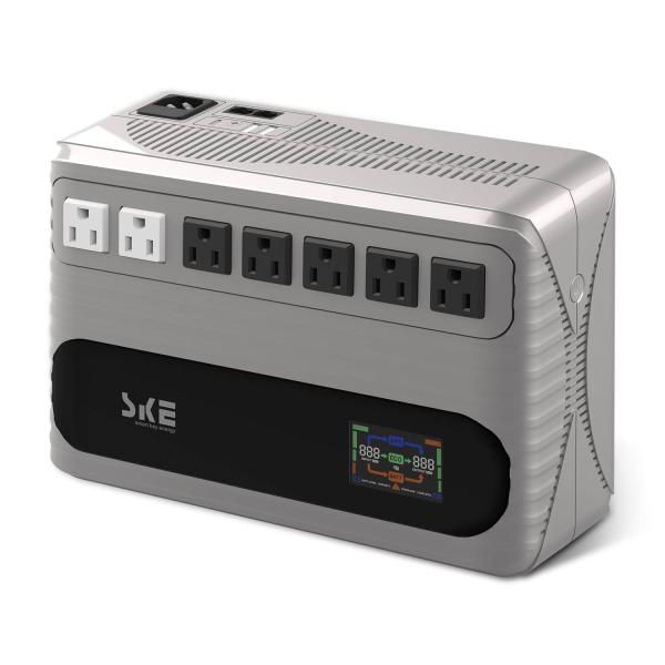 Imagen 1 del producto “No Break Interactivo SKE Energy GF1000 1000va/600w - Color Plata y Negro, Voltaje de Entrada y Salida 120V ”