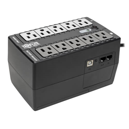 Imagen 1 del producto “No-Break TRIPP-LITE INTERNET550U - 550 VA, 300 W, Negro, Hogar y Oficina ”