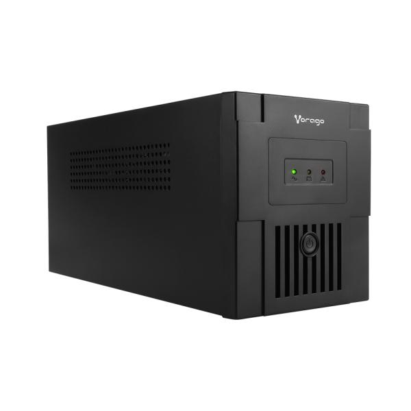 Imagen 1 del producto “No Break VORAGO UPS-500 1 - 500 VA 900W 6 Contactos con respaldo, Hogar, Oficina y Gamer ”