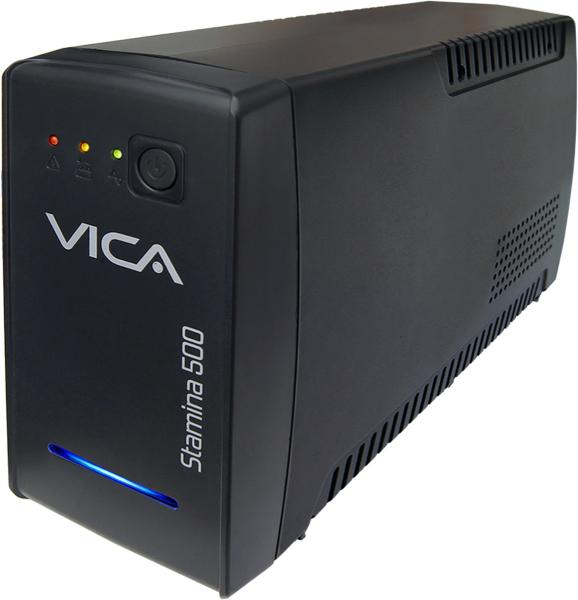 Imagen 1 del producto “No break interactivo STAMINA 500 - 500VA/300W, entrada 127VCA 60Hz, salida 120 VCA, 4 tomas reguladas y respaldadas/ 4 con supresor, Indicadores LED ”
