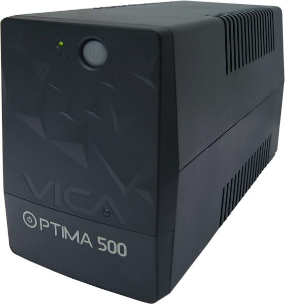 Imagen 1 del producto “No break interactivo OPTIMA 500 - 500VA/240W, entrada 81/145VCA, salida 120 Vca 60Hz, 6 NEMA 5/15R protegidos, RJ11/RJ45, Software de monitoreo ”