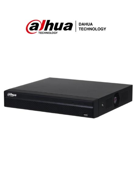 Imagen 1 del producto “DAHUA NVR1104HS-P-S3/H-NVR 8MP 4k 4 Ch IP 4 CH PoE Smart H.265+ Rend 80 mbps OUT Video HDMI VGA 1 Bahía DD  8TB Soporta Camaras Protocolo Onvif   RTSP - ”