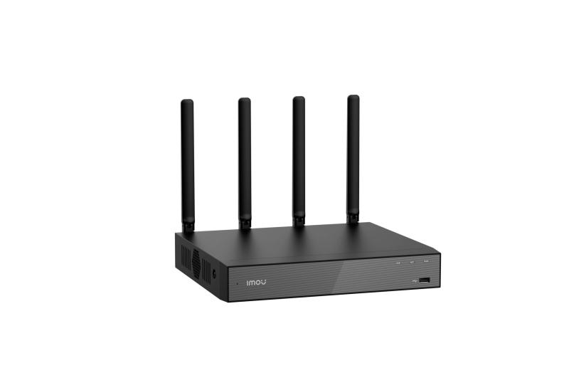 Imagen 1 del producto “NVR N110W IMOU - grabadora de 10 canales, con antenas WiFi 6, cuenta con micrófono y altavoz ”