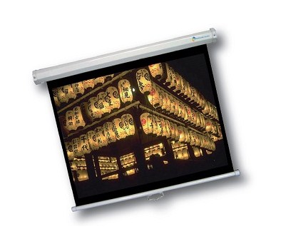 Imagen 1 del producto “Pantalla de Proyección Multimedia Screens MSC-213 - 120 pulgadas, Manual, Pared, Color blanco ”