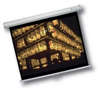 Imagen 1 del producto “Pantalla de Proyección Multimedia Screens MSC-305 - 170 pulgadas, Manual, Pared, Color blanco ”