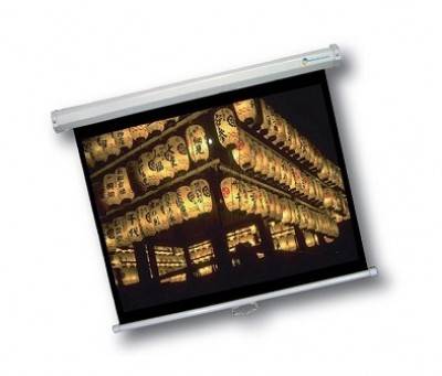 Imagen 1 del producto “Pantalla de proyeccion manual multimedia Screens MSC-265 colgar 120 formato 16:9 color blanco mate. - ”