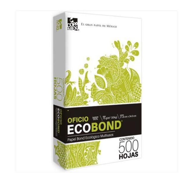 Imagen 1 del producto “Papel bond tamaño Oficio 75 gramaje 95 blancura caja con 10 resmas de 500 hojas cada una 17502237370579 - ”