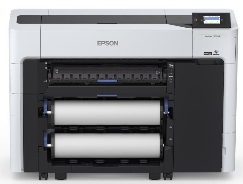 Imagen 1 del producto “Epson SureColor T3770DE (SCT3770EDR) de 24 pulgadas doble rollo o rebobinador de 5 tintas - ”