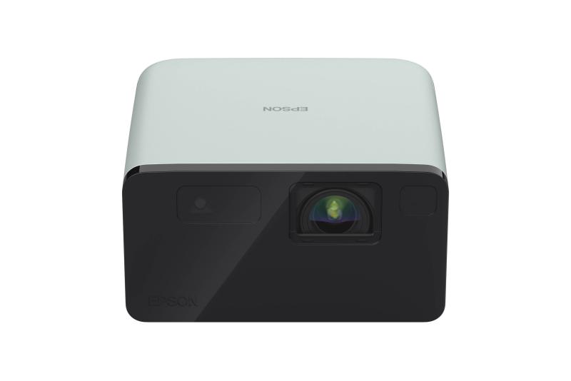 Imagen 1 del producto “Proyector Láser de Tiro Corto - EPSON EpiqVision Portatil Laser EF21G Opal Green (V11HB35320) ”