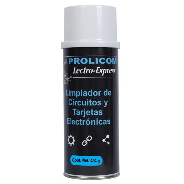 Imagen 1 del producto “Limpiador antiestático PROLICOM - LECTRO-EXPRESS, 454ml, Limpiador en spray, Anti estáticos de circuitos ”