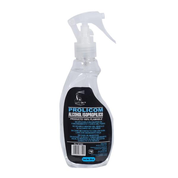 Imagen 1 del producto “Alcohol Isopropílico PROLICOM - Alcohol Isopropílico, 250ml, Componentes electrónicos ”