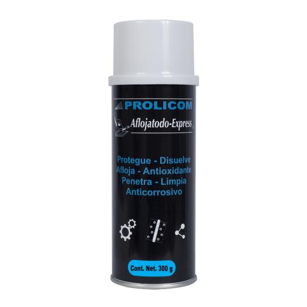 Imagen 1 del producto “Limpiador y protector PROLICOM - AFLOJA TODO - EXPRESS, 300g, Protege, disuelve, afloja piezas metálicas ”