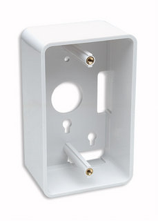 Imagen 1 del producto “517874 Caja para pared de 4.7cm de profundidad color Blanco - La caja incluye tornillos de montaje. ”