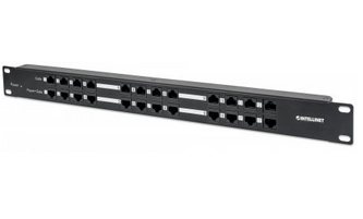 Imagen 1 del producto “Panel Parcheo INTELLINET 720342 - Negro, Metal ”