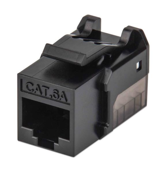Imagen 1 del producto “Keystone Jack  INTELLINET 772327 - Negro, Cat 6 ”