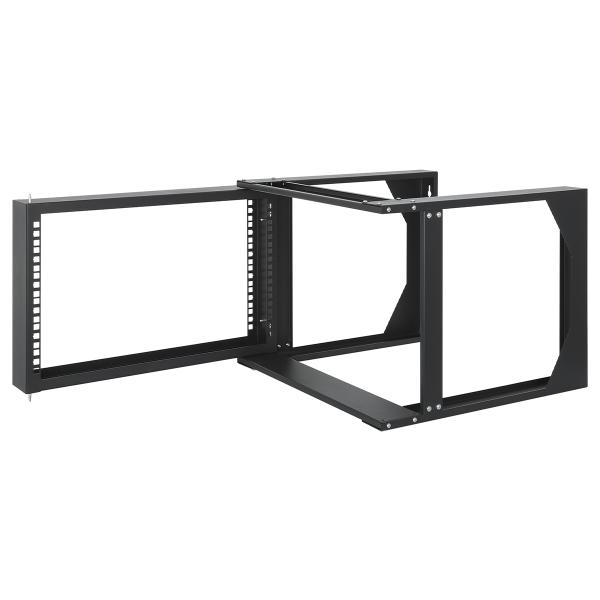 Imagen 1 del producto “Rack abierto de 19 - Mural, 2 postes, 6U, Ensamblado, 450mm de profundidad, INTELLINET 716178 ”