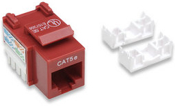 Imagen 1 del producto “Jack INTELLINET - RJ-45, Femenino, Rojo, De plástico ”