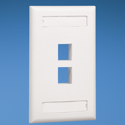 Imagen 1 del producto “Conector 2 Puertos PANDUIT NK2FIWY - Color blanco ”