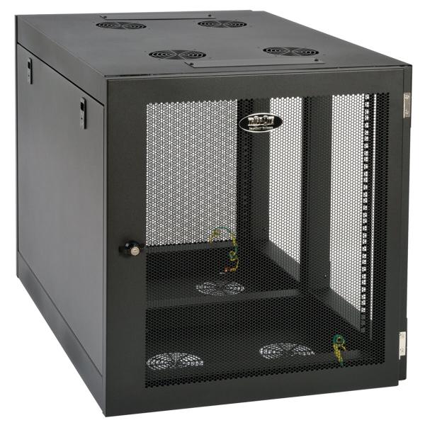 Imagen 1 del producto “Gabinete pequeño SmartRack TRIPP-LITE SRW12UHD - Negro, Bastidor de pared, 225 kg, 12U, 46 kg ”