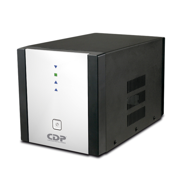 Imagen 1 del producto “Regulador de Voltaje CDP R-AVR3008 3000VA/1500W AVR Linea Blanca - 8 Salidas, 525 julios, Sistema de retardo de encendido, Protección Coaxial, 120 Vac. ”