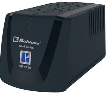 Imagen 1 del producto “Regulador KOBLENZ ER-2250 - 8, Negro, Hogar y Oficina, 2250 VA, 1000 W ”
