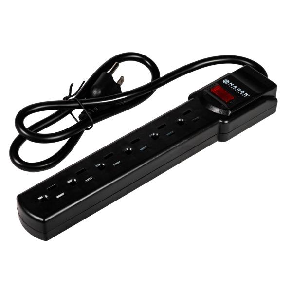 Imagen 1 del producto “BARRA MULTICONTACTO DE 6 ENTRADA NA-0706 - ”