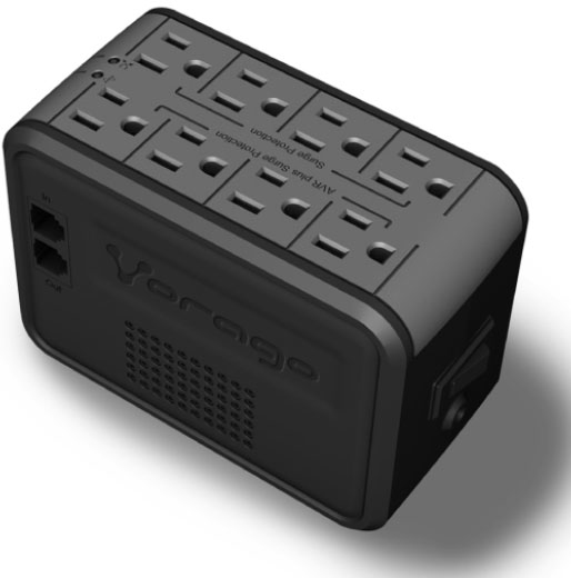 Imagen 1 del producto “REGULADOR DE VOLTAJE VORAGO AVR-100 1 - 000VA 8 CONTACTOS ”